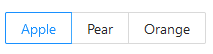 style concept on a Radio Button component in Ant Design.