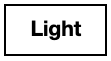 light concept on a Button component in Boosted.