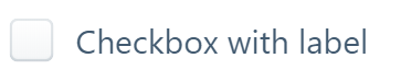 label concept on a Checkbox component in Evergreen.
