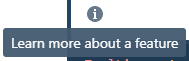 basic concept on a Tooltip component in Evergreen.