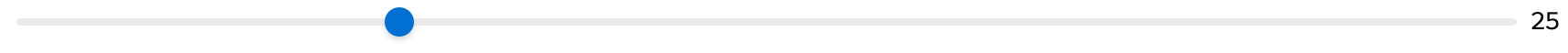 value concept on a Slider component in Lightning Design System.