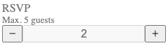 disabled concept on a InputNumber component in Lion.