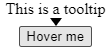 arrow concept on a Tooltip component in Lion.