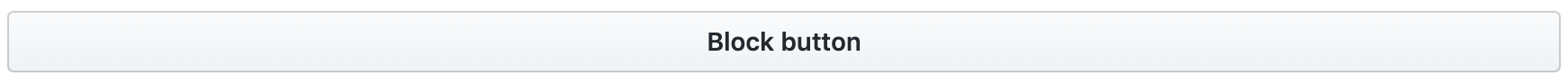 block concept on a Button component in Primer Design System.